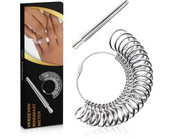 Verdeyen® Ringmaat Meter voor elke ringmaat - Ring Sizer - Ringmeter - RVS