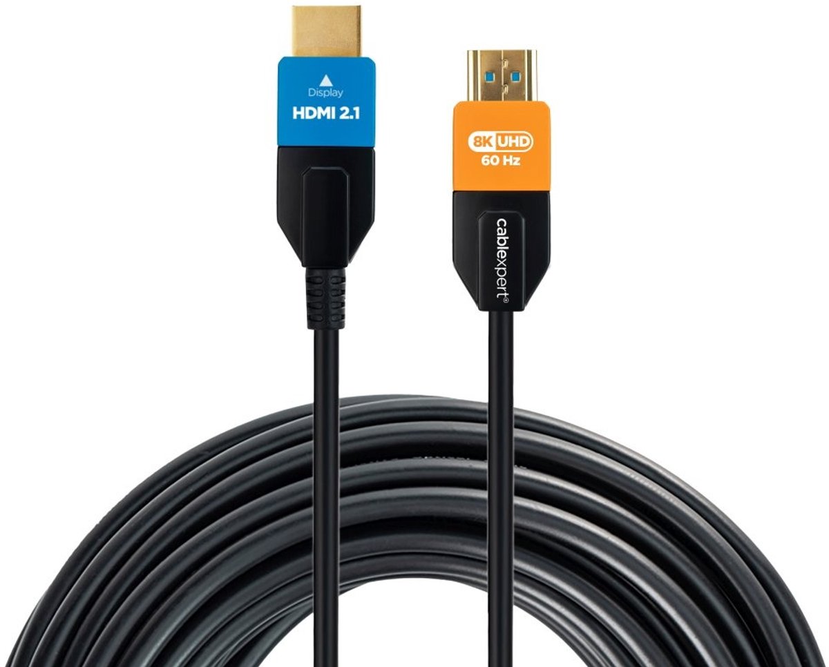 Cablexpert - Active Optical Ultra High Speed Hdmi Kabel Met Ethernet ''aoc Series'', 5 M