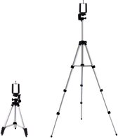 Universele Stevige Telefoon Statief - Tripod 102cm - Smartphone / Camera Houder - Verstelbare Stand - met Handvat - Inklapbaar - Lichtgewicht - Ideaal voor Videoafspraken