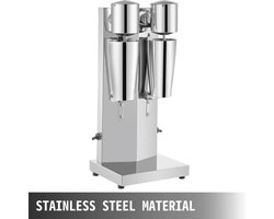 Milkshake Maker - Milkshake Machine - Smoothie Maker - RVS - 800ml - 180W - Mixer / Blender - Zelf doen - Keuken - Gezond