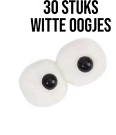 JJUNW 2 stuks 6 inch grote googly ogen zelfklevend, nieuwigheid wiggle grote googly zwarte ogen voor handgemaakte doe-het-zelf ambachten decoraties maken