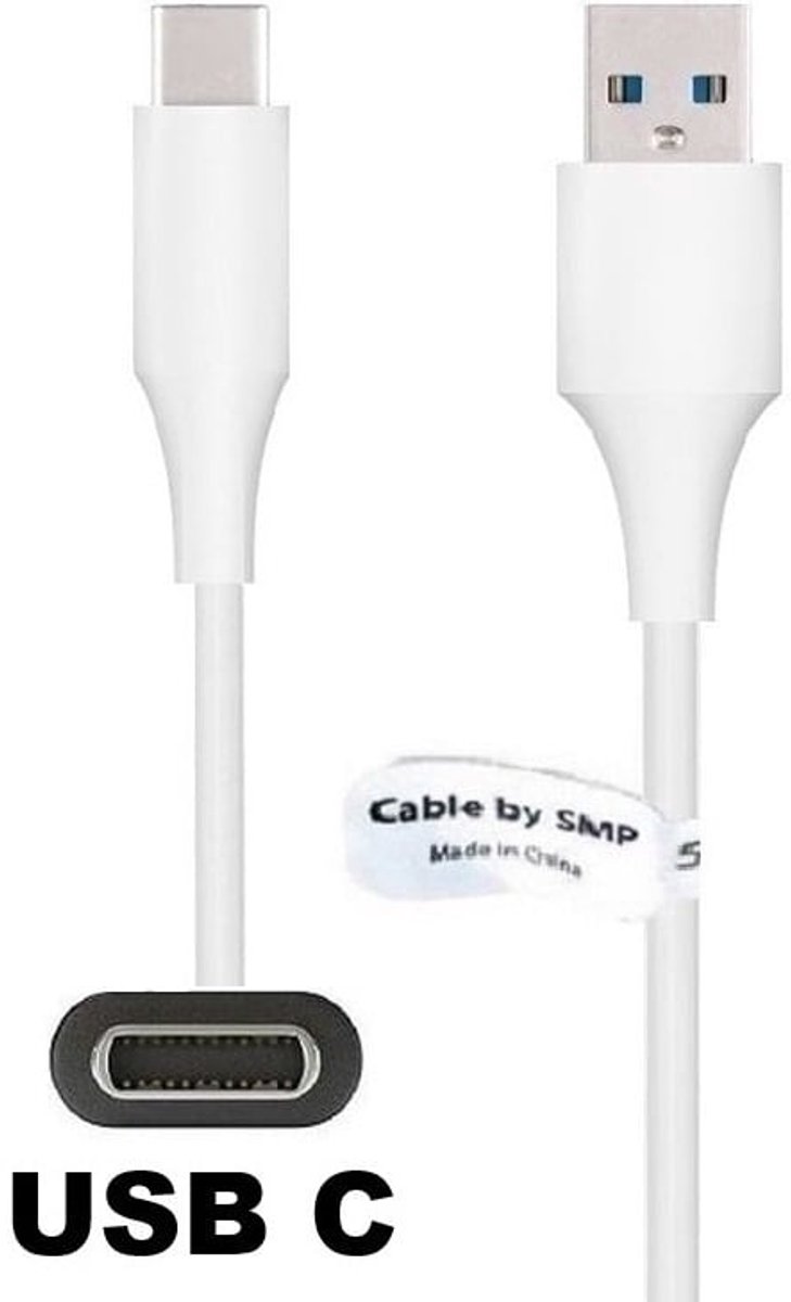 Image of OneOne 0,2m USB C kabel. Sterke 60W laadkabel. Stevig oplaadkabel snoer past op Oppo A11, A15s, A16, A53 5G, A53s 5G, A54 5G, A55 5G, A9 (2020)