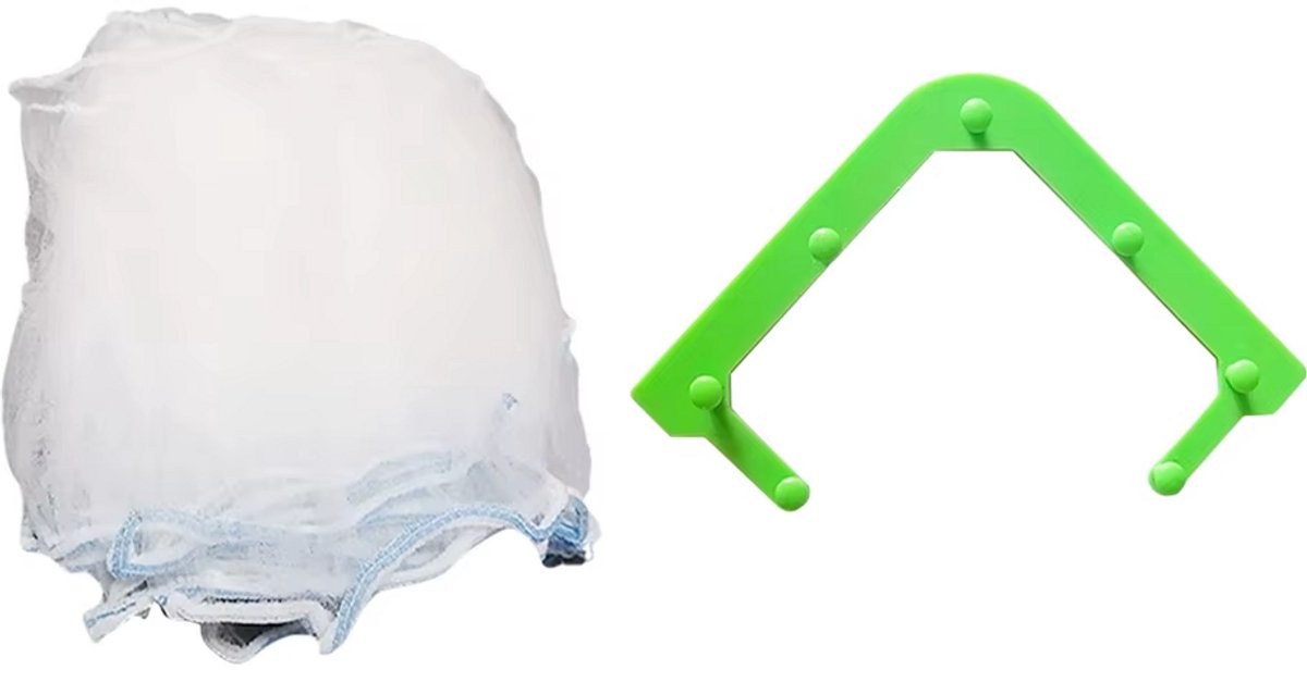 Goedkoopste Gootsteen organizer - Gootsteen afval netje - Gootsteenontstopper - Spoelbak - incl. 50 netjes