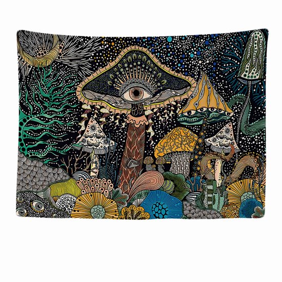 Wandkleed binnen - Wandtapijt - Hippie - Muurkleed - Wanddoek Stof - 200 x 150 cm - Bohemian Wanddecoratie - Wandhanger - Muurhanger - Fotobehang - Poster - Ulticool - Boho Decoratie - Woonkamer - Slaapkamer