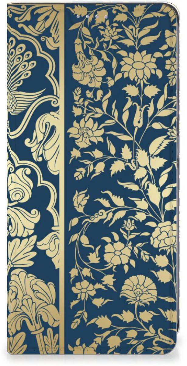 Samsung Galaxy S24 Plus Smart Cover Beige Flowers