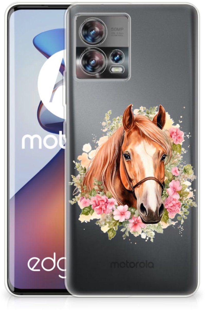 TPU Hoesje voor Motorola Edge 30 Fusion Paard