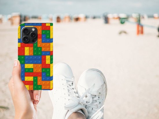 iPhone 15 Pro Hoesje met Magneet Blokken