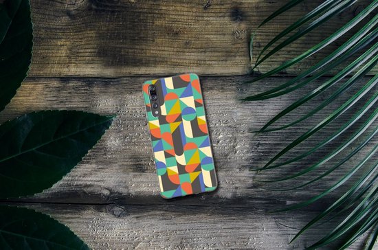 Bumper Housse Etui pour Huawei P20 Pro Coque Funky Retro