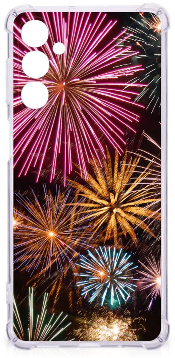 Samsung Galaxy M54 Anti Shock Bumper Case Vuurwerk
