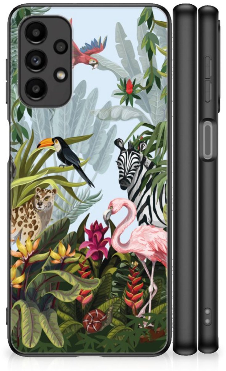 Dierenprint Telefoonhoesje voor Samsung Galaxy A13 4G Jungle