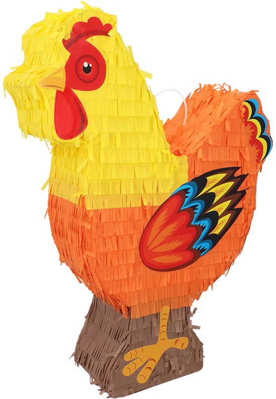 Boland - Piñata Haan - Verjaardag, Kinderfeestje, Themafeest - Dieren