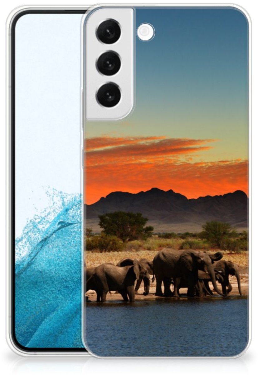 Samsung Galaxy S22 Plus TPU Hoesje Olifanten