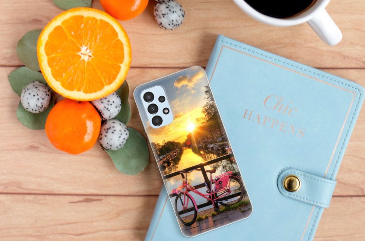 TPU Hoesje voor Samsung Galaxy A13 4G Siliconen Back Cover Amsterdamse Grachten