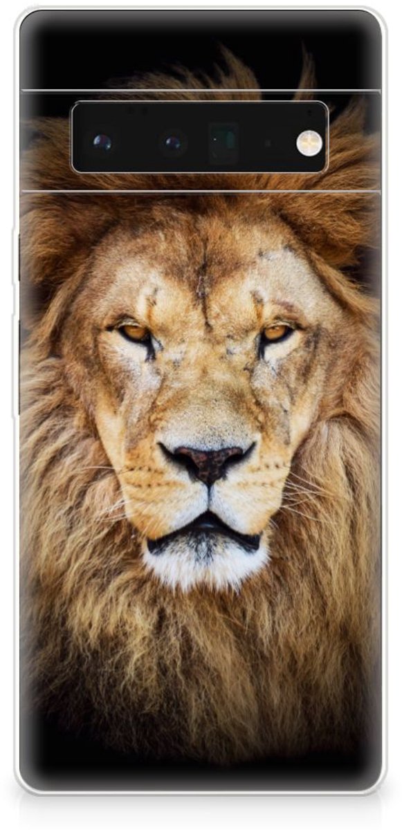 Google Pixel 6 Pro TPU Hoesje Leeuw