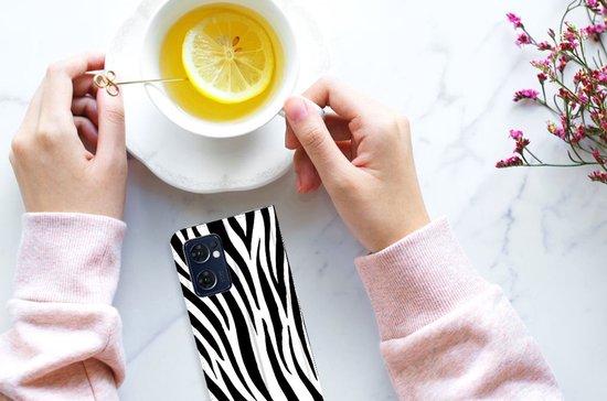 Coque Smartphone OPPO Find X5 Lite | Coque de protection Reno7 5G Zebra