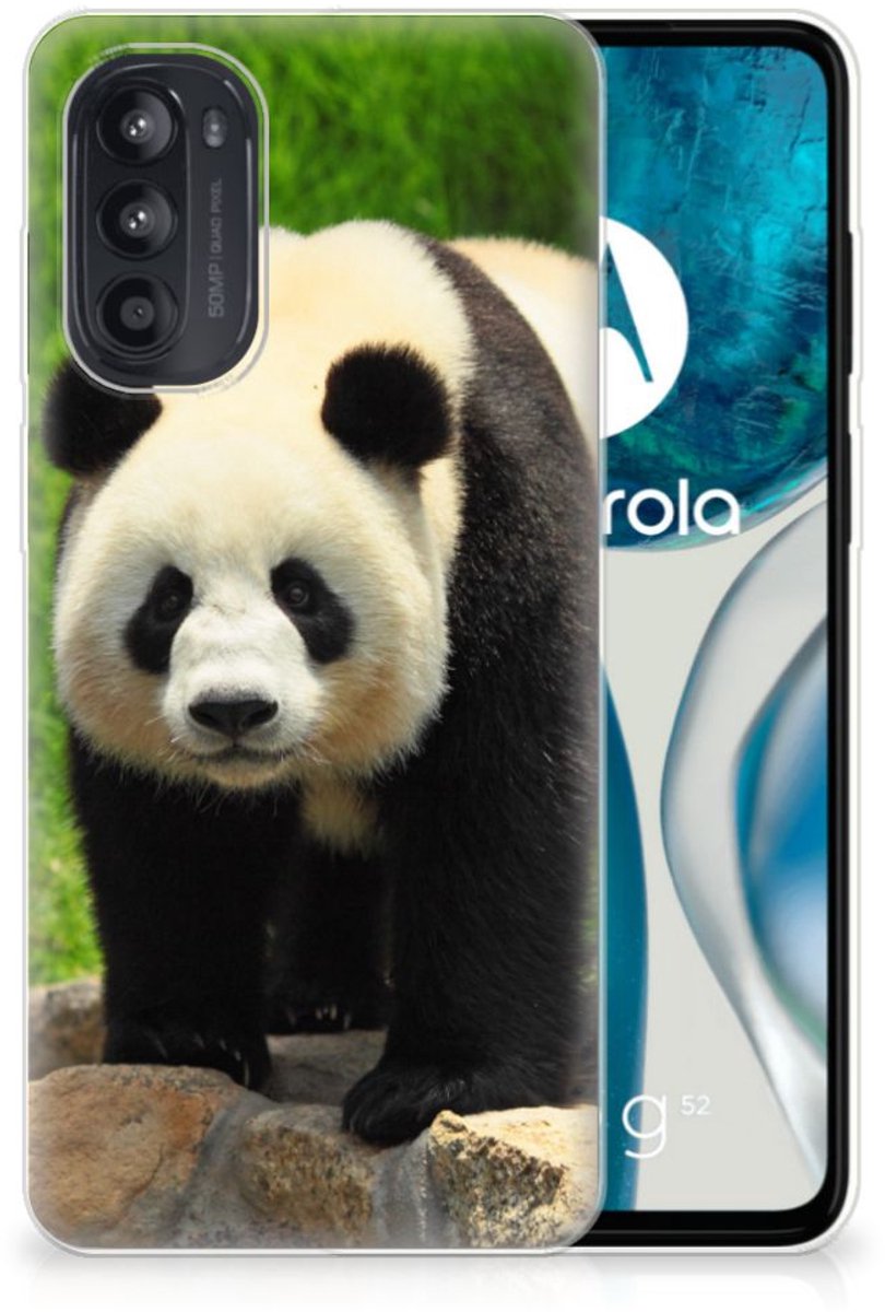 Motorola Moto G52/G82 TPU Hoesje Panda
