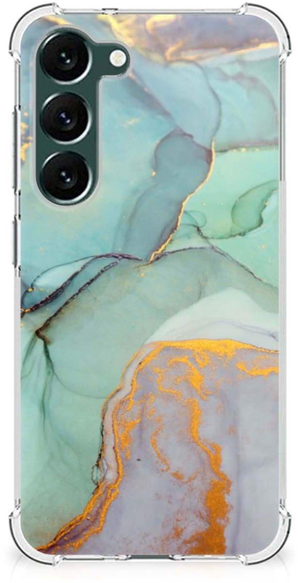 Back Cover voor Samsung Galaxy S23 Plus Watercolor Mix