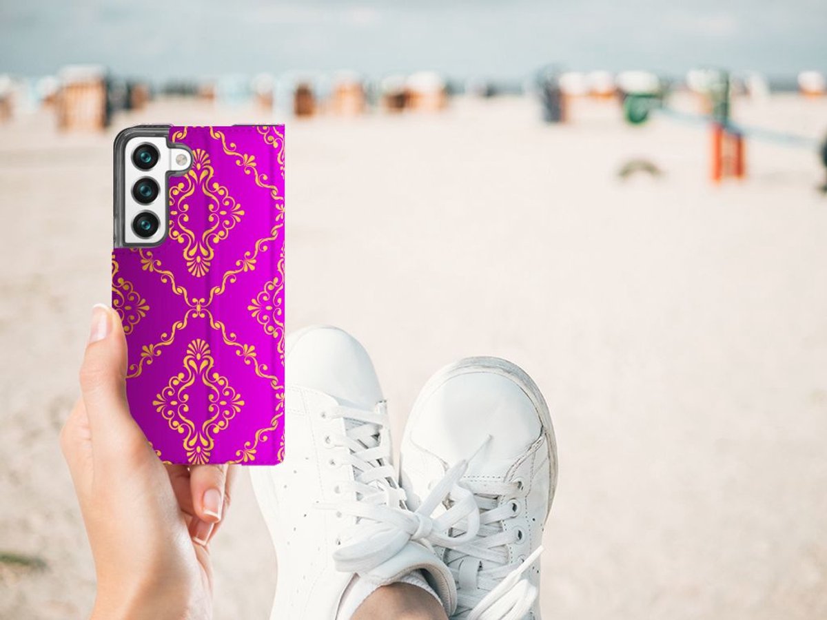 Telefoon Hoesje Samsung Galaxy S22 Barok Roze