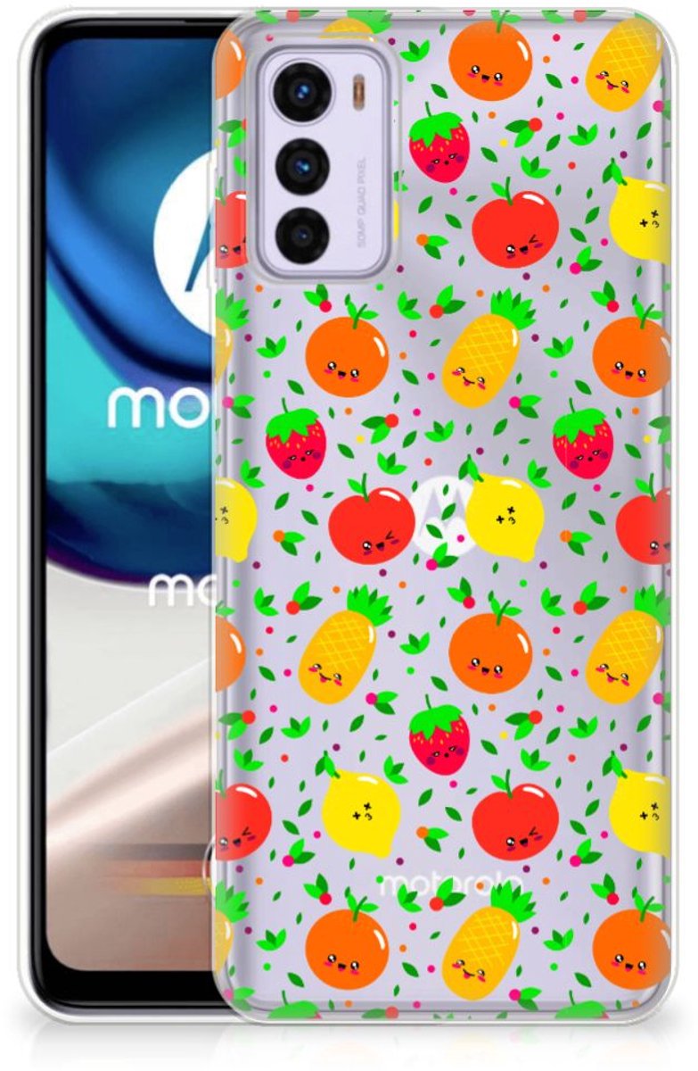 Motorola Moto G42 Siliconen Case Fruits
