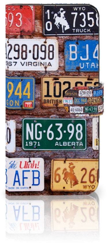 Wallet Book Case OnePlus 10 Pro Etui pour téléphone portable Plaques d'immatriculation