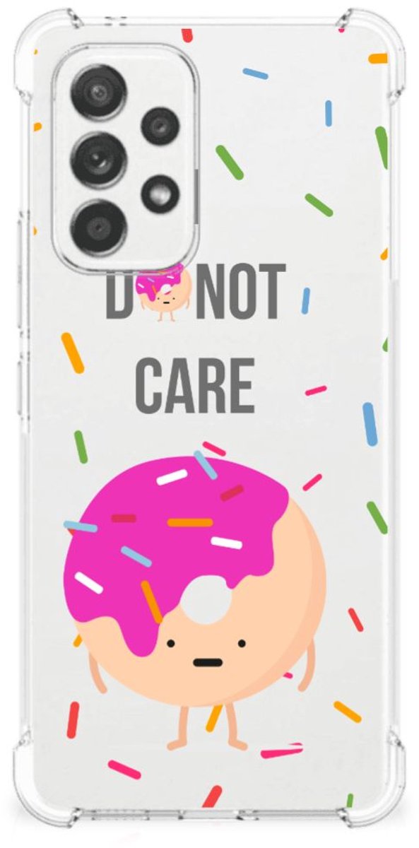 Samsung Galaxy A53 5G Beschermhoes Donut Roze