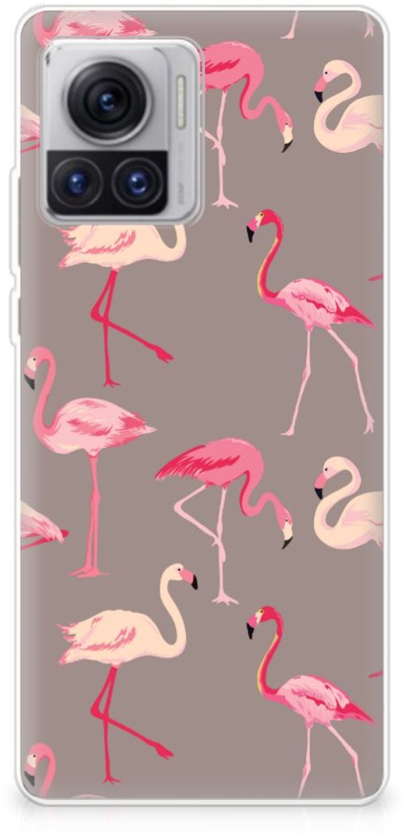 Motorola Moto X30 Pro TPU Hoesje Flamingo