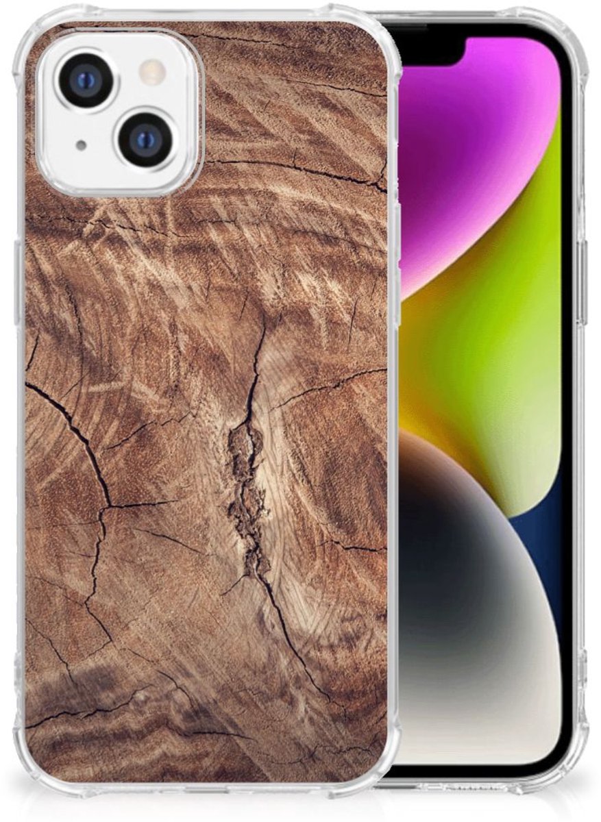 iPhone 14 Stevig Telefoonhoesje Tree Trunk