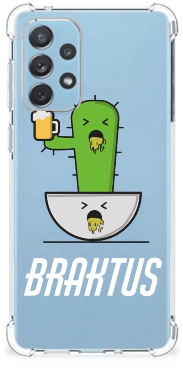 Samsung Galaxy A73 Stevig Bumper Hoesje Braktus