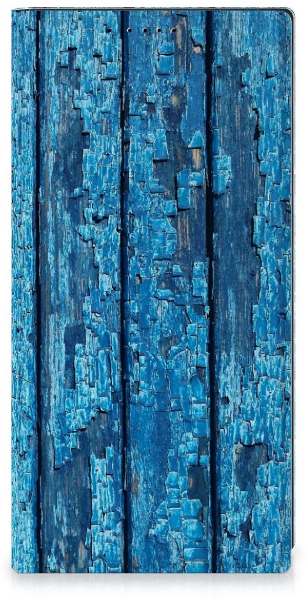 Samsung Galaxy S23 Ultra Book Wallet Case Wood Blue