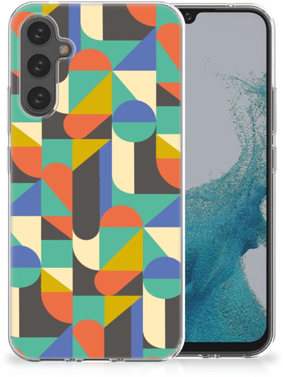 Samsung Galaxy A34 TPU bumper Funky Retro