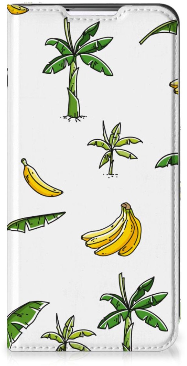 Book Case voor Samsung Galaxy S22 Plus Smart Cover Banana Tree