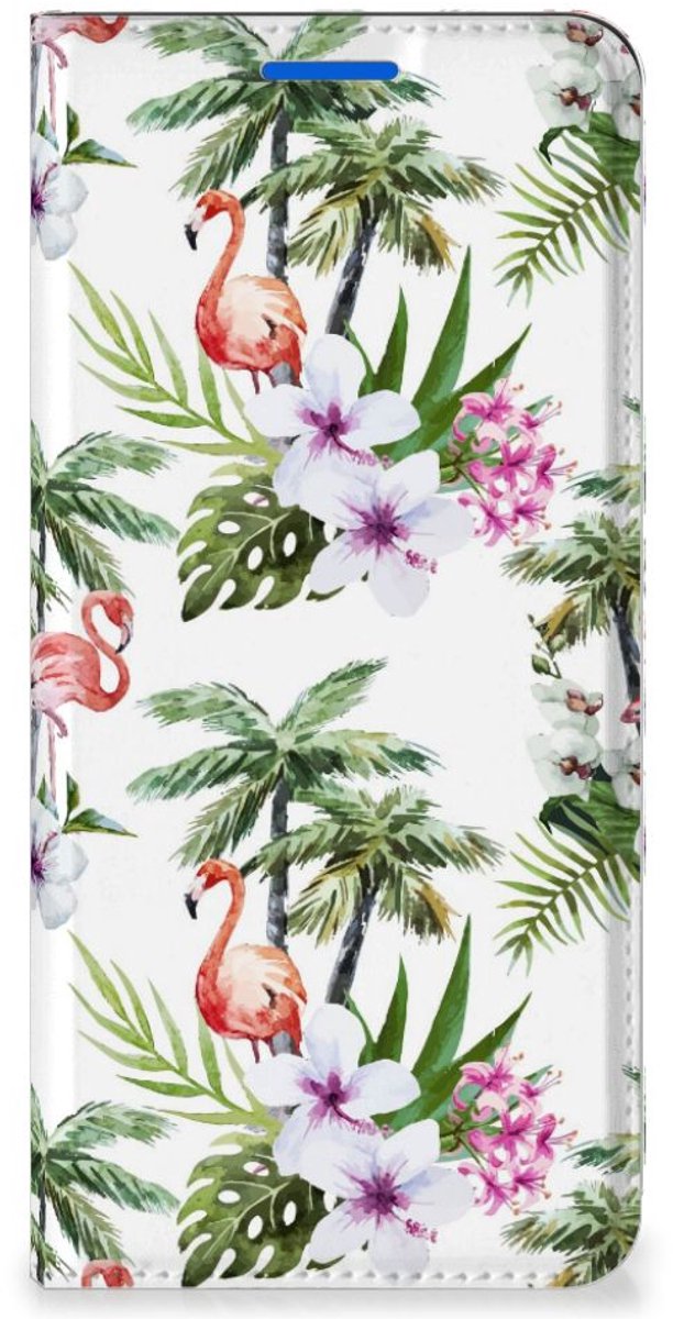 OPPO Reno6 5G Hoesje maken Flamingo Palms