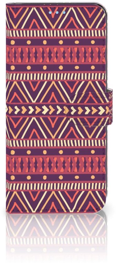 Étui pour téléphone portable OPPO A74 4G Bookcase Aztec Violet