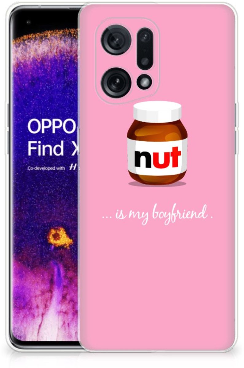 OPPO Find X5 Siliconen Case Nut Boyfriend