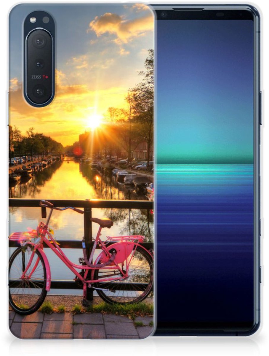 Sony Xperia 5II Siliconen Back Cover Amsterdamse Grachten