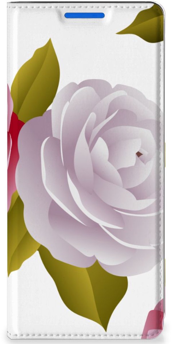Book Case voor OPPO Reno 6 Pro Plus 5G Smart Cover Roses