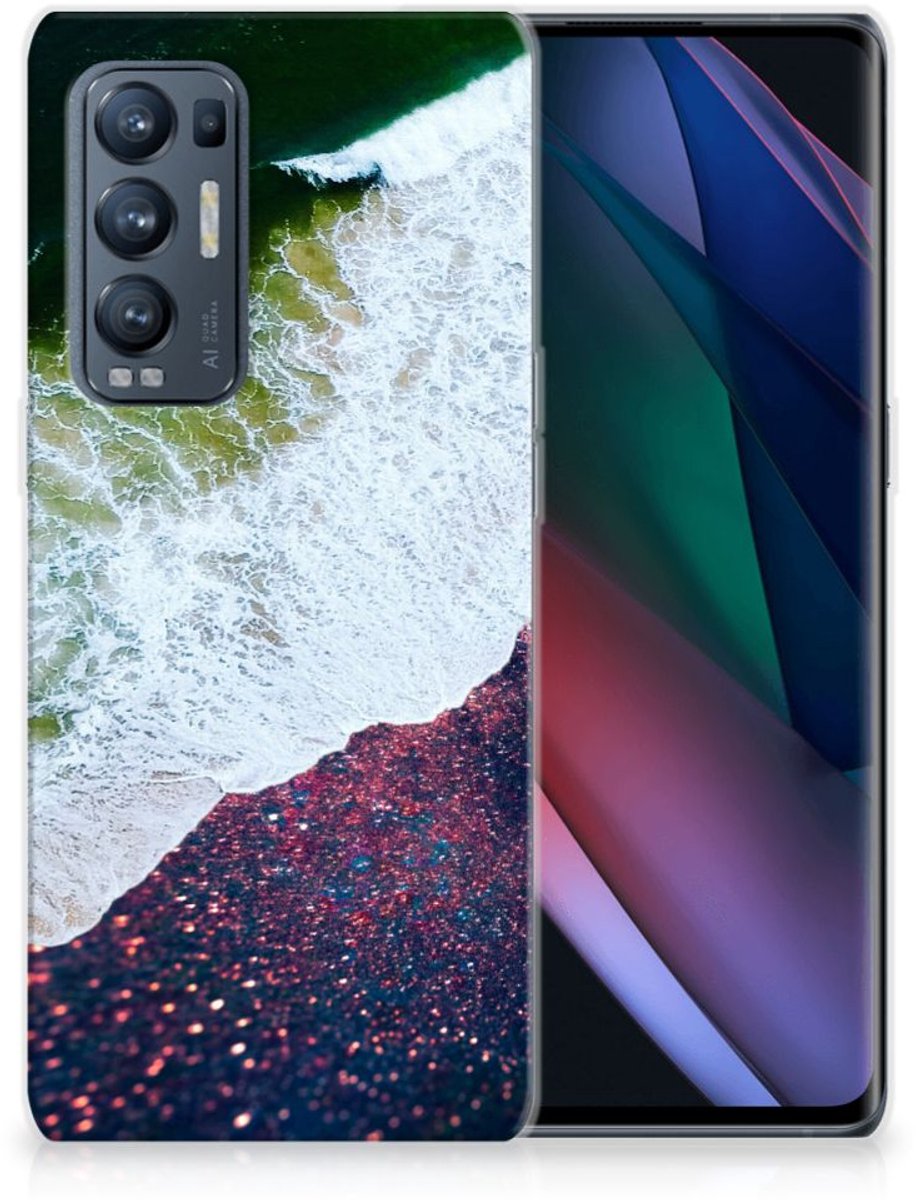 OPPO Find X3 Neo TPU Hoesje Sea in Space