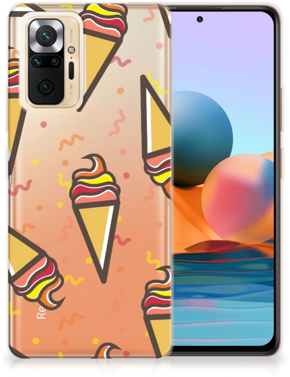 Xiaomi Redmi Note 10 Pro Siliconen Case Icecream