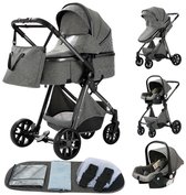 Teutonia Cosmo V3 3-in-1 Kinderwagen - Lichtgewicht aluminium frame - 12,2  kg | bol