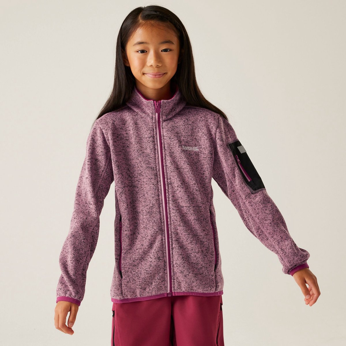 Fleece Kinderen Zacht Outdoorgebruik Roze