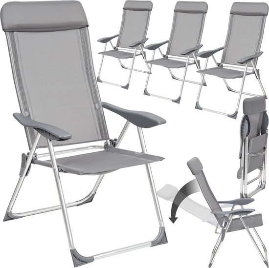 Zwarte tuinstoelen Verstelbaar kopen? ✔️ Vergelijk & bespaar