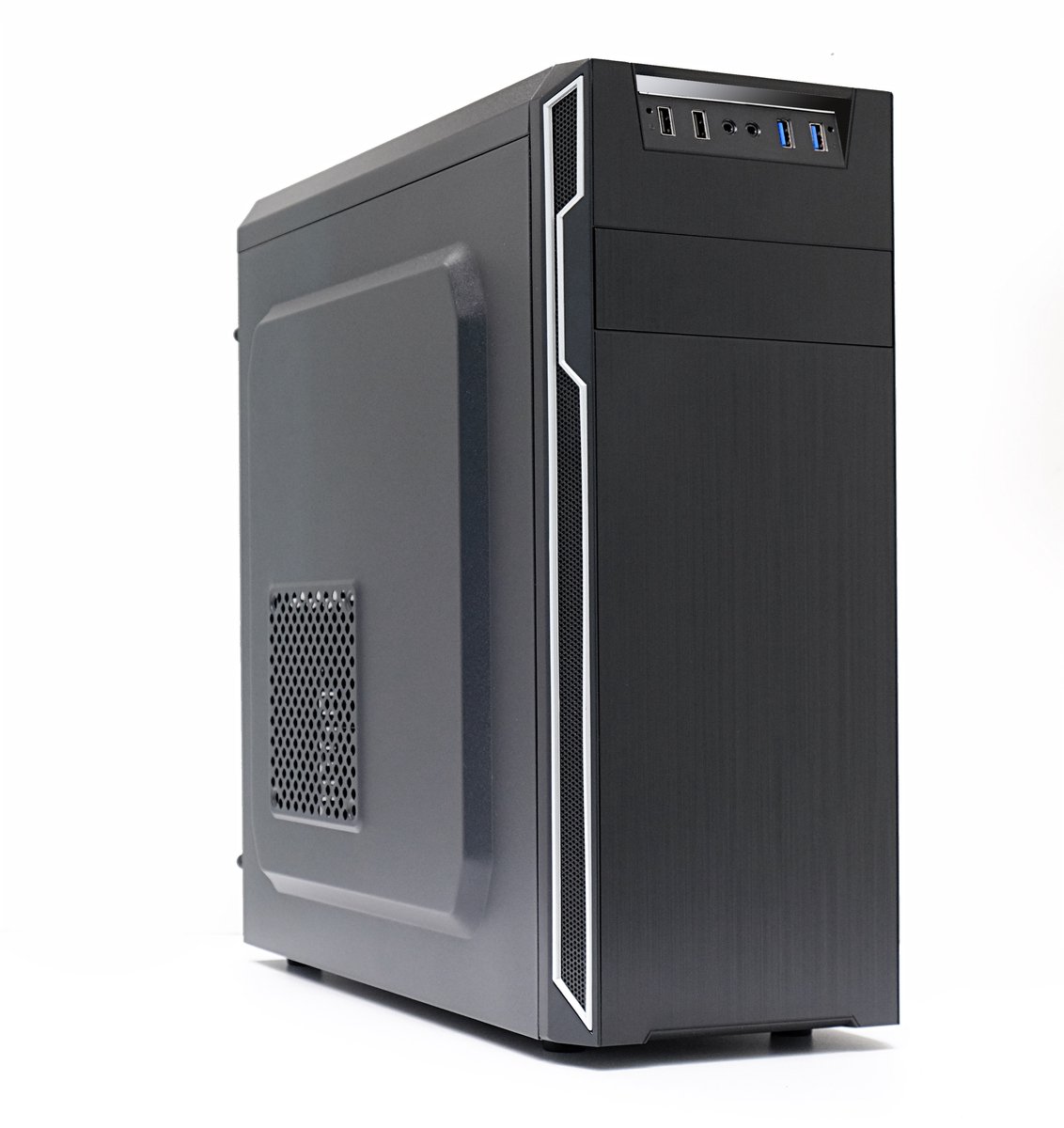 ATX Midi-Tower PC Behuizing USB2.0 *2 /USB3.0 *2 - Zwart