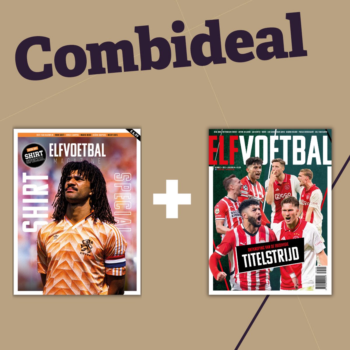 ELF Voetbal Combi Deal - 2 Tijdschriften - Voetbal - Magazine