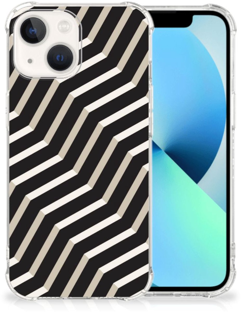 TPU Case Anti-Shock voor iPhone 13 Shockproof Case Illusion