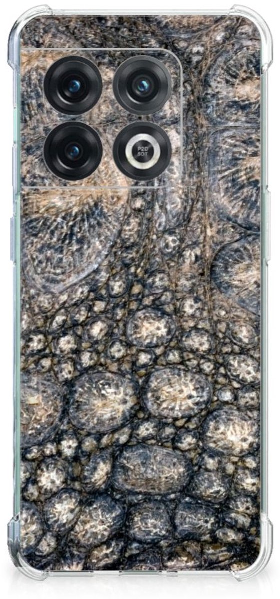 OnePlus 10 Pro Case Anti-shock Krokodillenprint