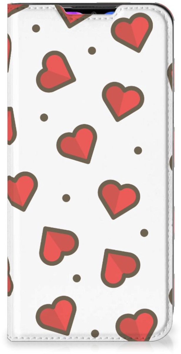 Xiaomi Redmi 9 Hoesje met Magneet Hearts