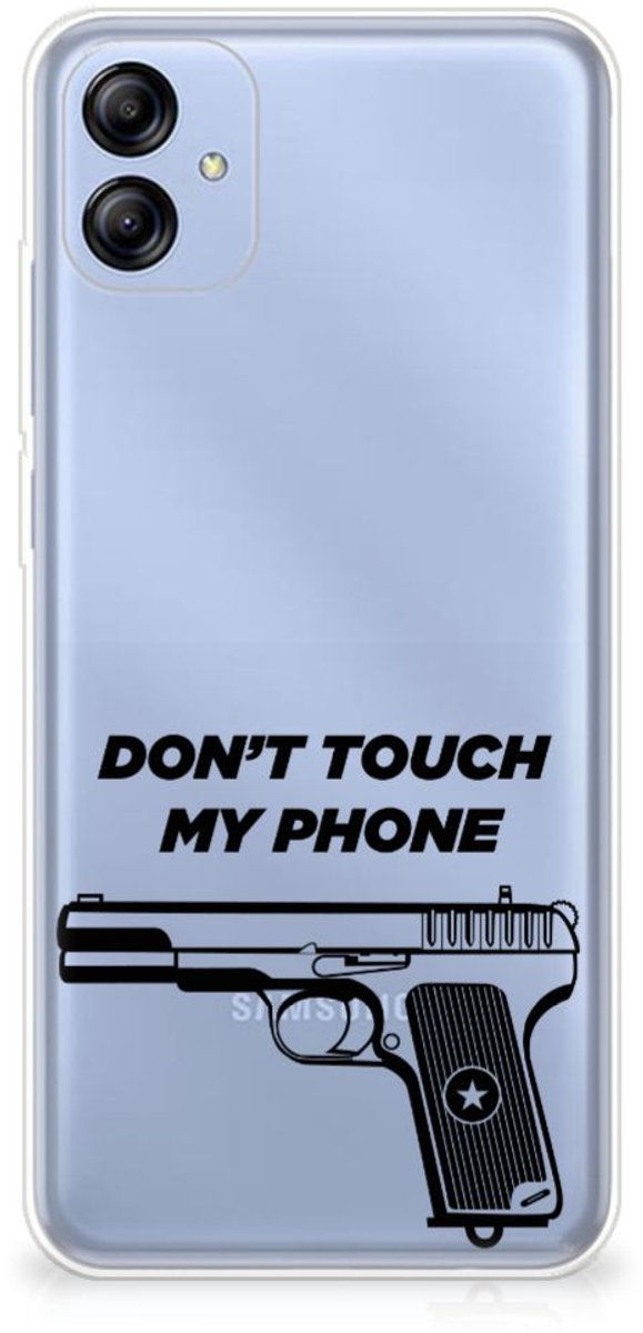 Samsung Galaxy A04e Silicone-hoesje Pistol DTMP