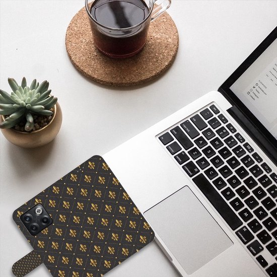 Magnétique Etui Housse pour OnePlus 10T Portefeuille Français Lily