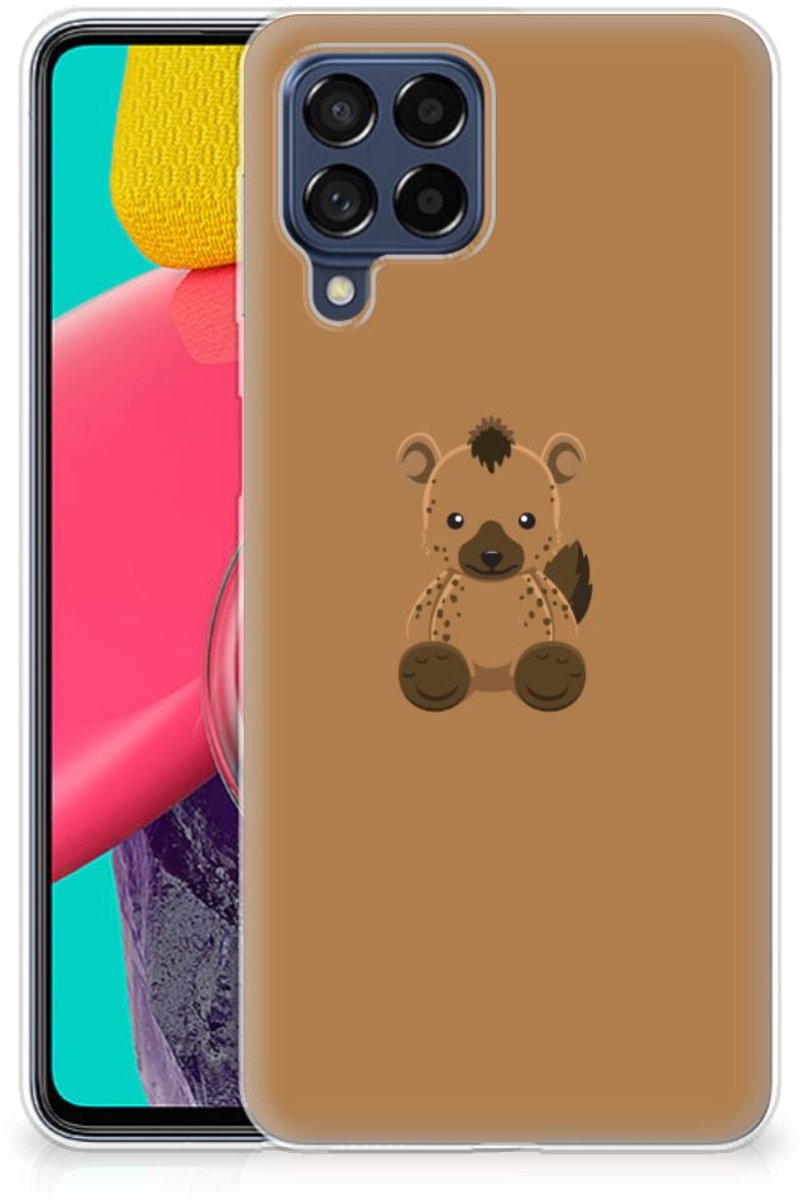 Samsung Galaxy M53 Telefoonhoesje met Naam Baby Hyena