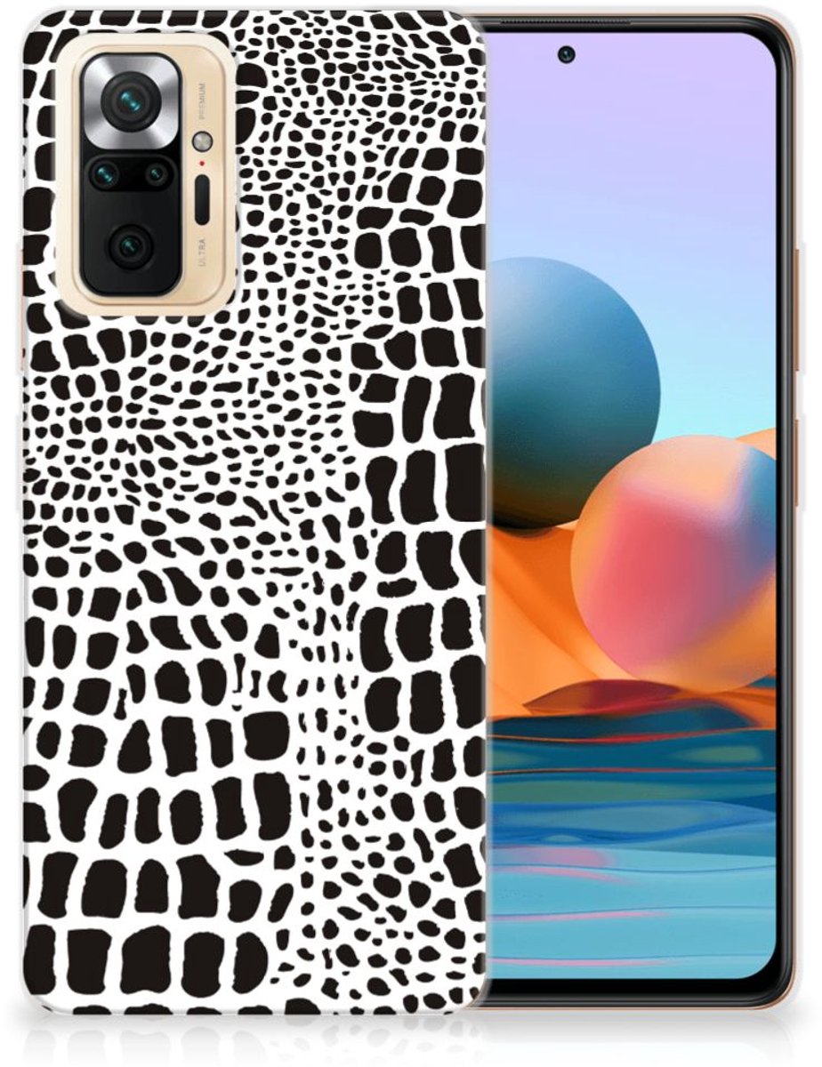 Xiaomi Redmi Note 10 Pro TPU Hoesje Slangenprint